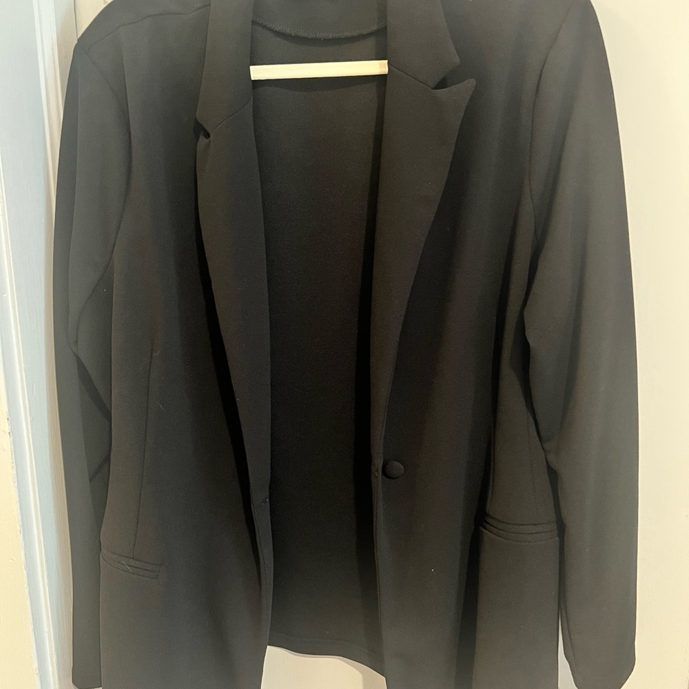 ASOS Curve Classic Black Blazer